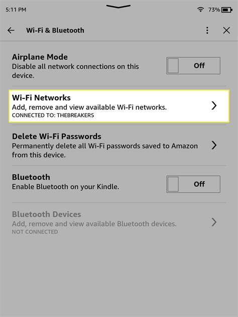 How to Connect Your Kindle to Wi-Fi