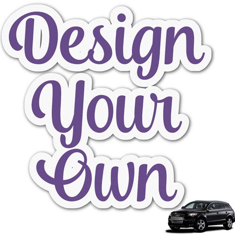 Design Your Own Graphic Car Decal | YouCustomizeIt