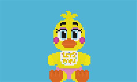 Funko toy chica plush pixel art