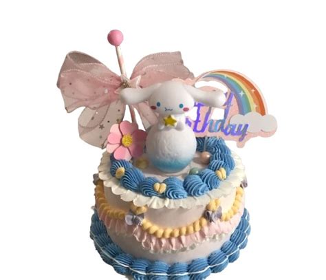 Cinnamoroll cake, Food & Drinks, Homemade Bakes on Carousell