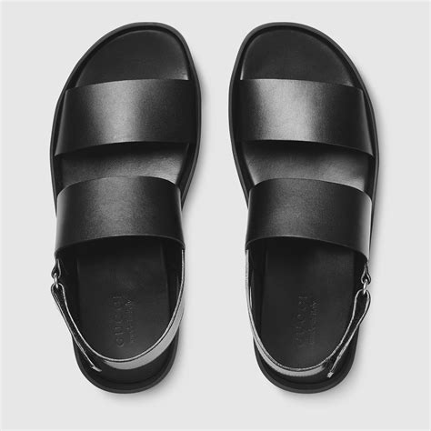 Leather sandal - Gucci Men's Sandals & Slides 428582ARP001000