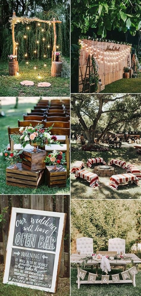 30 Budget-friendly Backyard Wedding Ideas for 2024 - Page 2 of 2 - Oh ...