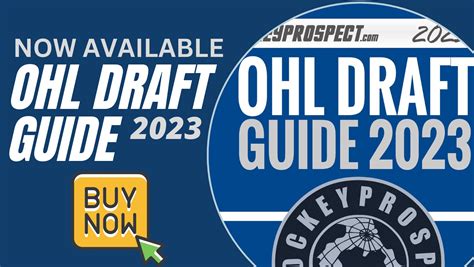 NOW AVAILABLE: 2023 OHL Draft Guide - HockeyProspect.com