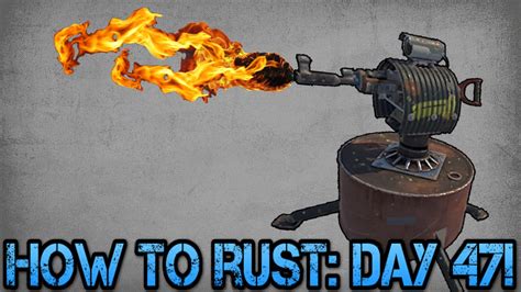 How To Rust: Day 47! | A Look At How Turrets Work! - YouTube