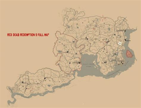 Red Dead Redemption 2 West Region Map Unlock Guide - RDR2.org