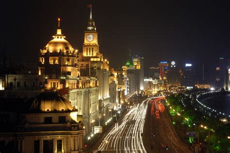 The Bund - Shanghai at Night | Shanghai attractions, China travel, The bund