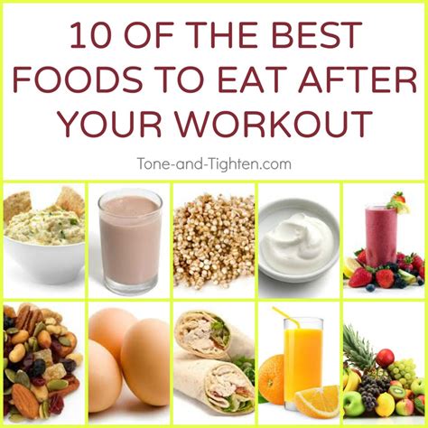 Best Food To Eat After A Workout | Tone and Tighten