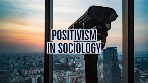 Positivism In Sociology Definition Theory Examples