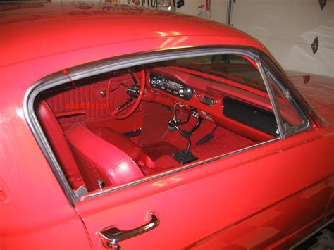 1966 coupe drip rail molding installation - Ford Mustang Forum