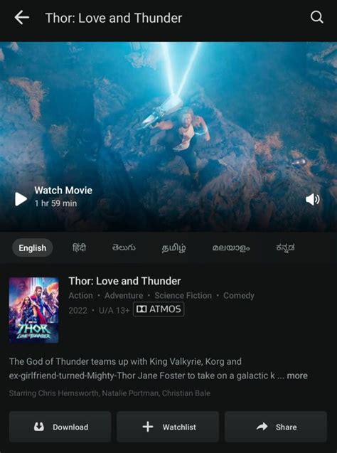 Disney+ Hotstar now supports Dolby Atmos on TVs, Android, and iOS devices