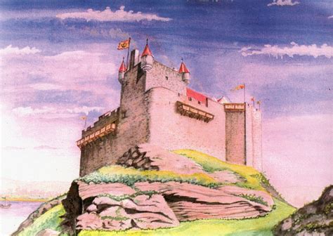 Reconstruction of Tioram Castle - 1500