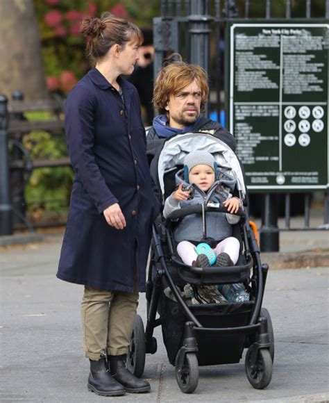 Peter Dinklage & Family Out For A Stroll In New York | Celeb Baby Laundry