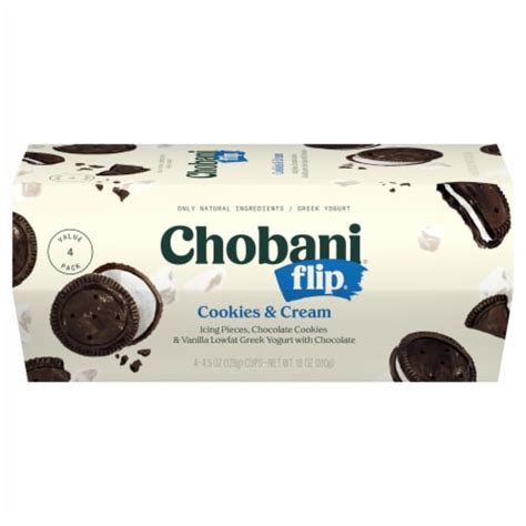 Chobani Flip Low-fat Cookies & Cream Greek Yogurt