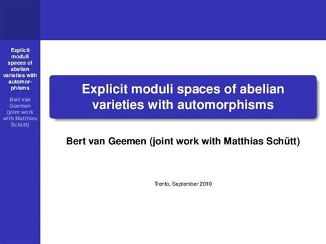 (PDF) Explicit moduli spaces of abelian varieties with automorphisms - DOKUMEN.TIPS