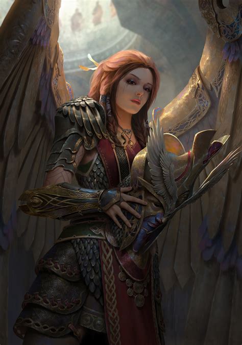 The Goddess Freya by Iqnatius Budi : r/ImaginaryAngels