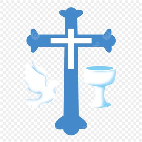 Baptism Crosses Clipart Hd PNG, Blue Cross Baptism Clip Art, Baptism Clipart, Baptism, Clipart ...