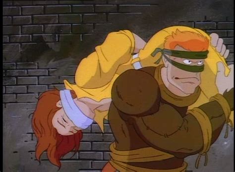 April kidnap bound 4 TMNT 1987 by DemntoX on DeviantArt