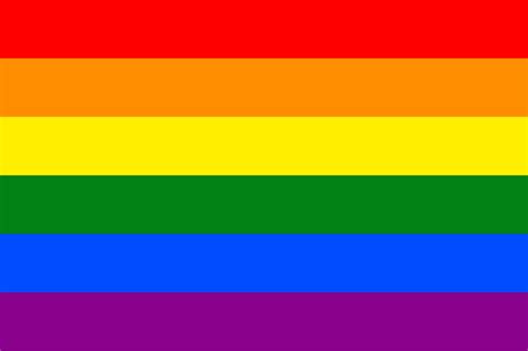 The Colors Of The Gay Pride Flag