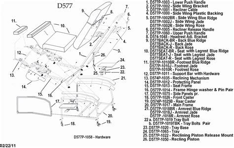 6 Photos Lazy Boy Sofa Recliner Parts Diagram And View - Alqu Blog