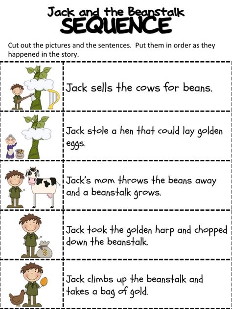 Jack and the Beanstalk Activities Printable | Activity Shelter