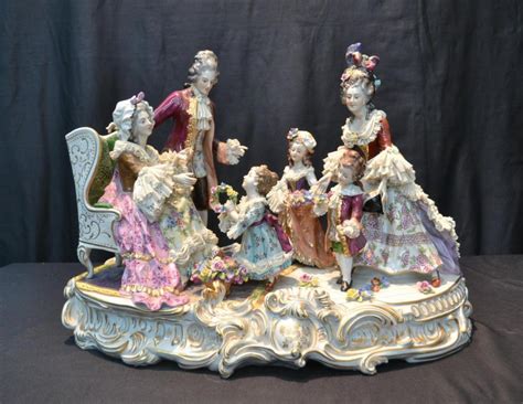 Dresden Porcelain for Sale at Online Auction | Buy Rare Dresden Porcelain