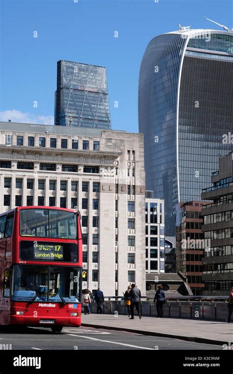 Architecture by London Bridge, London, United Kingdom Stock Photo - Alamy