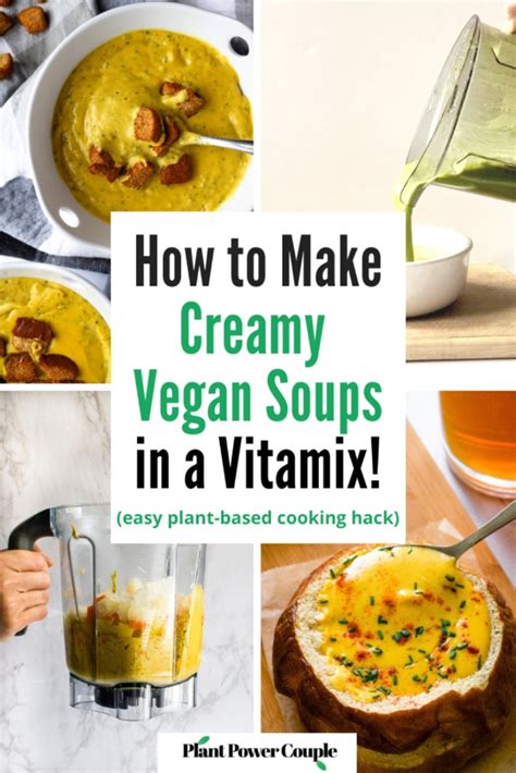 Creamy Vegan Blender Soup Recipes + a how-to guide with our best tips!