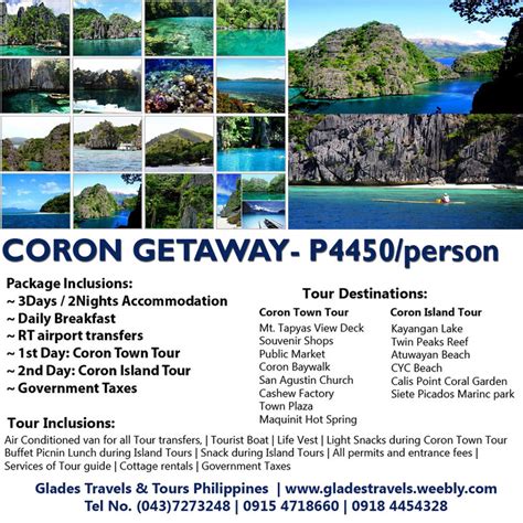 Coron Palawan - GLADES TRAVELS & TOURS