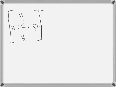 Below is the Lewis structure of the methoxide (CH3O^-)ion. Count the number of bonding pairs and ...