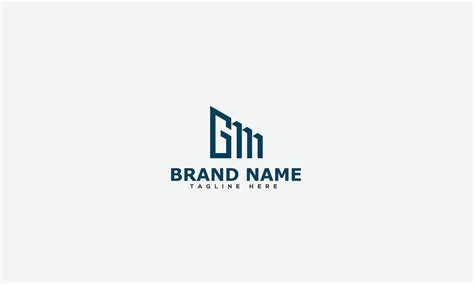 GM Logo Design Template Vector Graphic Branding Element. 10814031 ...