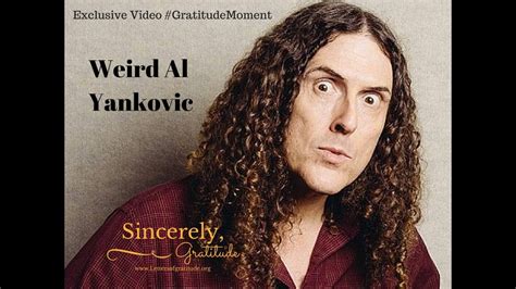 Weird Al Yankovic Exclusive Video #GratitudeMoment - YouTube