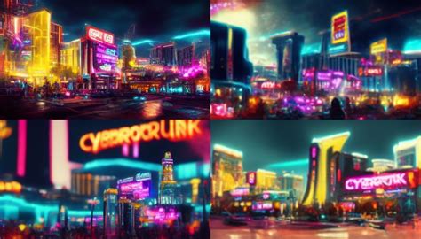 Cyberpunk Las Vegas in the Future in 2022 | Las vegas, Artificial ...