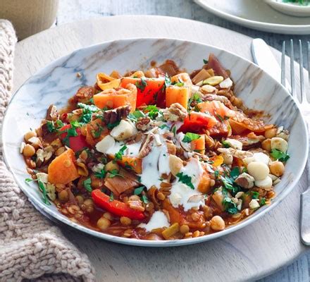 Moroccan vegetable stew recipe | BBC Good Food