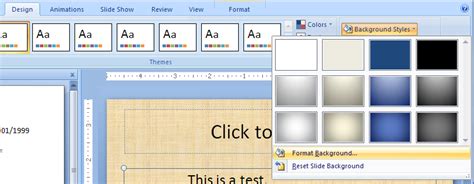 How To Remove Background In Powerpoint 2007 : In powerpoint 2007, you ...