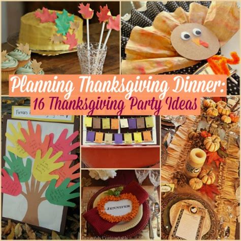 16 Thanksgiving Party Ideas | AllFreeHolidayCrafts.com