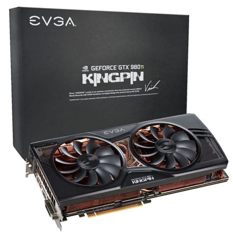 EVGA GeForce GTX 980 Ti KINGPIN Unleashing Tomorrow - Pre-Binned, ACX 2 ...