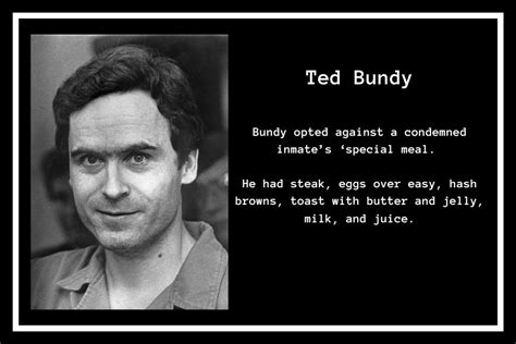 mrazák Závorka Obrovský ted bundy last words oznámení koupání větrání