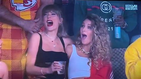 Taylor Swift and Blake Lively look embarrassed as cameras catch pair's reaction to 'emotional ...