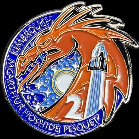 SpaceX Crew Dragon Mission 2 Mission Two patch PIN NASA Crew-2 | Etsy