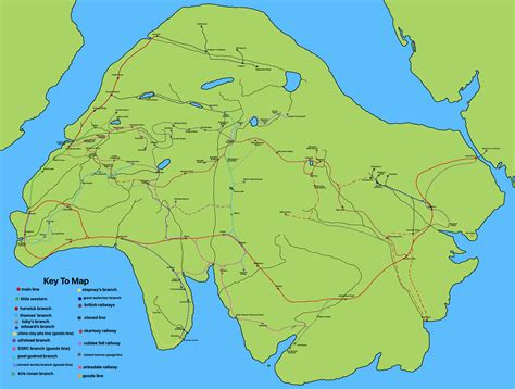 Map of sodor from thomas the tank engine (1984-2020) : r/mapporncirclejerk