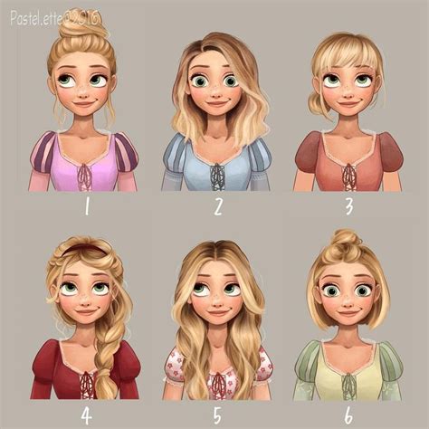 Rapunzel gets new hairstyles | Disney hairstyles, Disney princess fashion, Disney hair