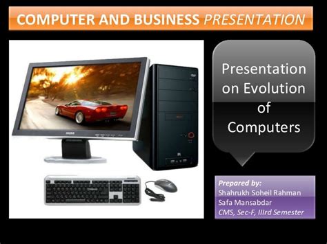 Computer presentation