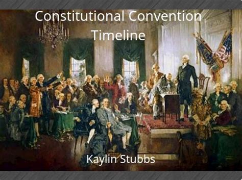 "Constitutional Convention Timeline" - Free stories online. Create books for kids | StoryJumper