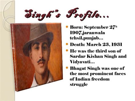 Bhagat singh biography