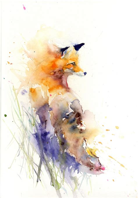 Watercolor Animals, Original Watercolor Painting, Original Watercolors ...