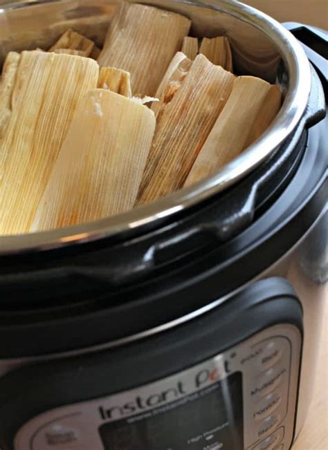 Instant Pot Chicken Tamales