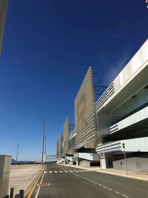 Impressions of the new Murcia International airport (RMU) in Corvera ...