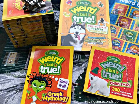 Weird But True! books @NGKids #Giveaway starts 12/2 #Christmas