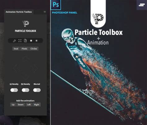 Animation Particle Toolbox For Photoshop Panel - FreeGFX4u