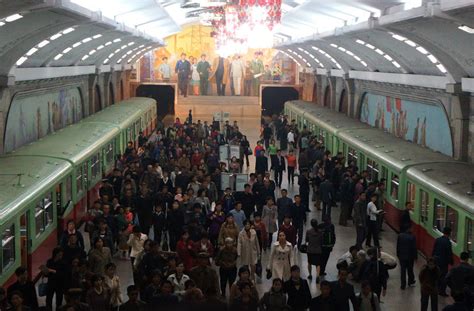 pyongyang-metro-prosperity-station | Uri Tours